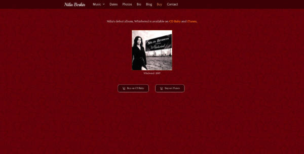 Website Showcase: Nilia Berkin » Webdesigner Saarbrücken · Fotografie · Copywriting · Storytelling » Brand Artery