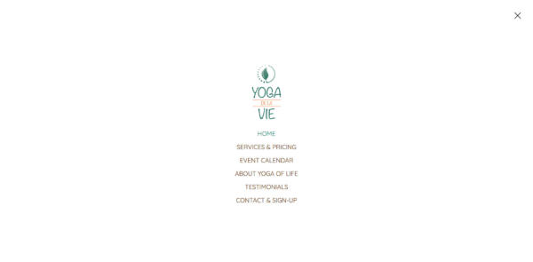 Website Showcase: Yoga de la Vie » Webdesigner Saarbrücken · Fotografie · Copywriting · Storytelling » Brand Artery