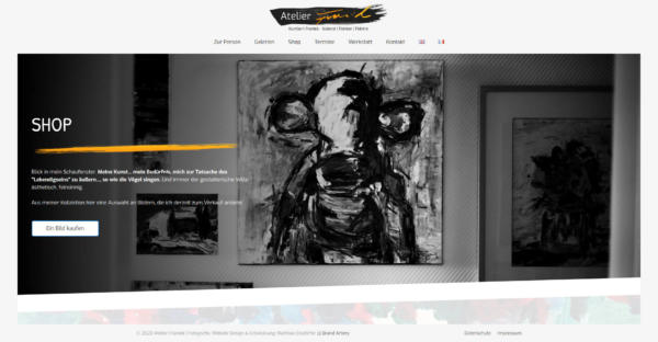 Website Showcase: Atelier Franiek » Webdesigner Saarbrücken · Fotografie · Copywriting · Storytelling » Brand Artery