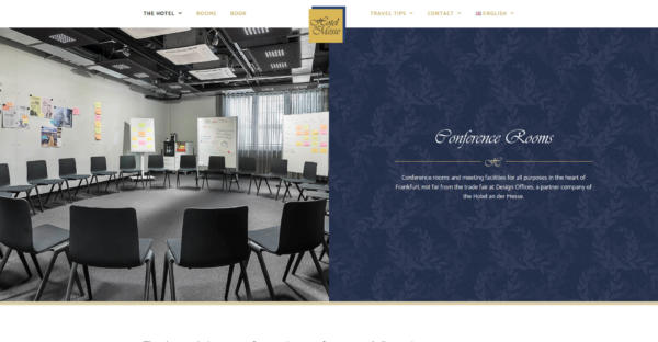 Website Showcase: Hotel an der Messe » Webdesigner Saarbrücken · Fotografie · Copywriting · Storytelling » Brand Artery