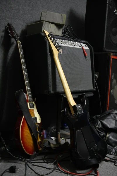 Instrumente bei Studio-Probe, 2007