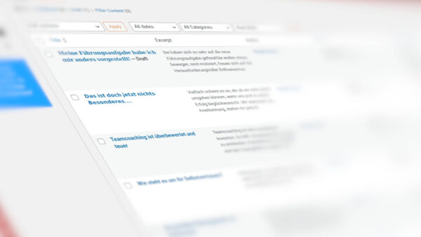 Unicode-formatierter Text im WordPress-Dashboard für Blogbeiträge