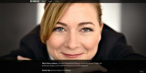 Website Showcase: Rebekka Negi | Brand Artery